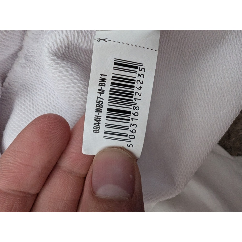 Gymshark Lifting Baddie Women's Medium Sweatshirt White Graphic Crew Pullover - Picture 10 of 10
